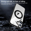 For iPhone 14 Pro High Transparency 360 Degree Rotating Holder MagSafe Phone Case(Transparent)