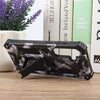 For Samsung Galaxy S24 FE 5G Camouflage Armor Kickstand TPU Hybrid PC Magnetic Phone Case(Grey)