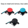 For Nintendo Switch 2pcs Game Console 3D Left Right Interoperability Rocker Remote Sensing Joystick(Black)