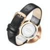 CAGARNY 6878 Water Resistant Fashion Women Quartz Wrist Watch with Leather Band(Black+Gold+White)
