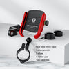 Kewig M8 Motorcycle Navigation Phone Holder Outdoor Riding Charging Bracket(Black)