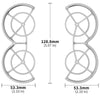 For DJI Neo STARTRC Drone Propeller Protective Guard Anti-collision Ring (Orange)