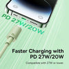 Baseus USB-C / Type-C to 8 Pin 20W Fast Charging Data Cable, Cable Length:1m(Green)