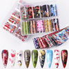 TZ0257 4x100cm Halloween Christmas Nail Art Starry Sticker Set without Nails(04)