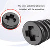Electric Motorcycle Vacuum Tire Repair Nails, Set: 20pcs Small + 20pcs Large+ Screwdriver