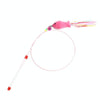 Interactive Cat Stick with Fish & Bell Toy