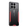 For Xiaomi Redmi K70 Blade Series TPU Hybrid Metal Phone Case(Red)