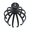 Electrical Scalp Massager Multi-Claw Vibrating Stress Relief Stimulating Hair Scratcher(Black)