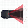 3R 3R-332 Car Panoramic Flat Rear View Mirror Interior Rear View Mirror