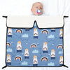 BB1021 Stroller Padded Thickened Windproof Blanket Waterproof Portable Warm Baby Blanket(Panda)