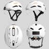 Foxwear V8S 1080P HD Video Recorder Cycling Smart Helmet, Size: 54-58cm(White)