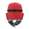 Winter Keep Warm Hat Outdoor Anti-Chilled Waterproof And Velvet Thickened Ski Hat, Size: L 58-60cm(Orange Red)