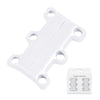 Magnetic Shoelace Buckle Non Binding Shoe Lace Accessories, Size:S (Below 230mm)(White)
