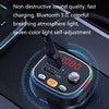 C21 USB Car Bluetooth MP3 Music Player With Colorful Lights