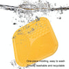 Silicone Licking Pad, Small Yellow, Suction Cup, Slow Feeder Dog Bowl