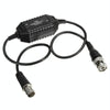 BNC Ground Loop Isolator with Surge Protection (Black)
