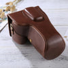 Full Body Camera PU Leather Case Bag for Nikon D5300 / D5200 / D5100 (18-55mm / 18-105mm / 18-140mm Lens) (Coffee)