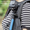 TELESIN GP-MTB-T02 Sports Camera Double Head J-Buckle Backpack Quick Release Conversion Accessory(Rotatable)