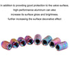 Car Bicycle Tire Aluminum Alloy Dustproof Valve Cap(Tapered Style)