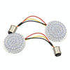 2 PCS Motorcycle LED Signal Steering Lamp For Dyna(White Light 1156 Without Lampshade)