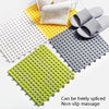 4 PCS Bathroom Anti-Slip Mat Shower Room Splicing Ground Pad, Size: 30x30cm(Light Grey)