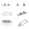 3 in 1 ANL Car Audio Modified Fuse Holder with 200A Fuse, Current:50A