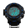 SKMEI 1380 Men Fashionable Outdoor 50m Waterproof Digital Watch Large Dial Sports Wrist Watch(Blue)