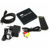X9 Mini HD HDD Multimedia Player 4K Video Loop USB External Media Player AD Player(EU Plug)