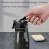 Nobvan Magic Ball Magnetic Bomb Tea Warehouse Tritan Large Capacity Sports Cup, Style: 800ml (Transparent)