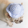Yellow Dog & Cat Sun Hat, Size M (Adjustable, Breathable)