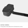 SAHOO 0.5L TPU Waterproof Portable Bicycle Tail Bag Saddle Bag(Black)