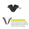 For DJI FPV Goggles V1  V2 Foam Padding Eye Mask Headband Accessories,Spec: Black Eye Pad
