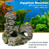Aquarium Fish Tank Mountain Ornament - Resin Cave Decoration