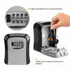 Wall Mounted Key Safe Box - Grey - 10,000 Combinations