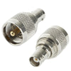 M-Type Male to BNC Female Adapter - Silver