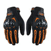 Riding Tribe MCS-17 Motorcycle Gloves Touch Screen Outdoor Riding Gloves, Size: XL(Orange)