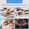 Precision Anti-Static Steel Tweezers with Protective Cover