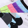 Men And Women Mid-Tube Sports Socks Combat Non-Slip Basketball Socks, Size: Free Size(Blue)