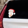 Santa Claus Elk Car Window Decorative Stickers Car Side Window Bumper Decal, Model: C Model 20 x 16cm