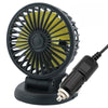 F409 Car Fan General Car Shaking Head Fan(Cigarette Lighter Port 12V)
