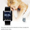 U80 Bluetooth Health Smart Watch 1.5 inch LCD Screen for Android Mobile Phone, Support Phone Call / Music / Pedometer / Sleep Monitor / Anti-lost(Black)