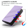 For Samsung Galaxy A25 5G Global Embossed Multi-functional Wallet Retro Leather Phone Case(Light Purple)