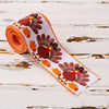 4.55m x 6.3cm Thanksgiving Ribbon Multi-purpose Harvest Season Gift Box Packaging Ribbon(E)
