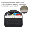 RFID Signal Blocking Bag for 6.5" Phones (Black)