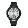 SANDA 6095 Student Sports Waterproof Electronic Watch(Black White)