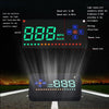 3.5" Car HUD Head-Up Display GPS Speedometer, Compass, Black