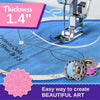 6 In 1 Quilting Templates Sewing Machine Ruler Transparent Acrylic Patchwork Ruler Tool
