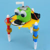 DIY Robot Kids Puzzle Solar Toys Painting Toy