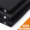 Aquarium Filter Cotton 50x50x2cm | Large Hole Bio Media