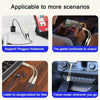 60W 2 in 1 Type-C to Dual Type-C Audio Adapter(Apricot)